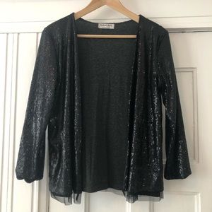 Michael Stars Sequin Light Weight Jacket
